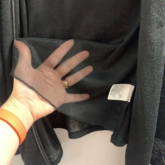 Vintage LMV Short-Sleeve Open Front Cardigan - Picture 9 of 12